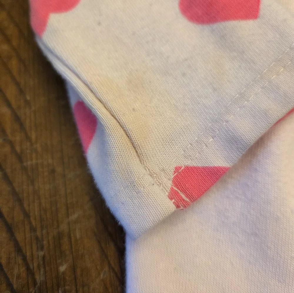 🎉5/$10 Pink Heart Pattern Kids Dress 4T - Picture 3 of 3